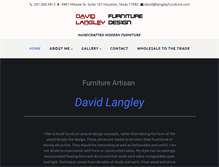 Tablet Screenshot of langleyfurniture.com